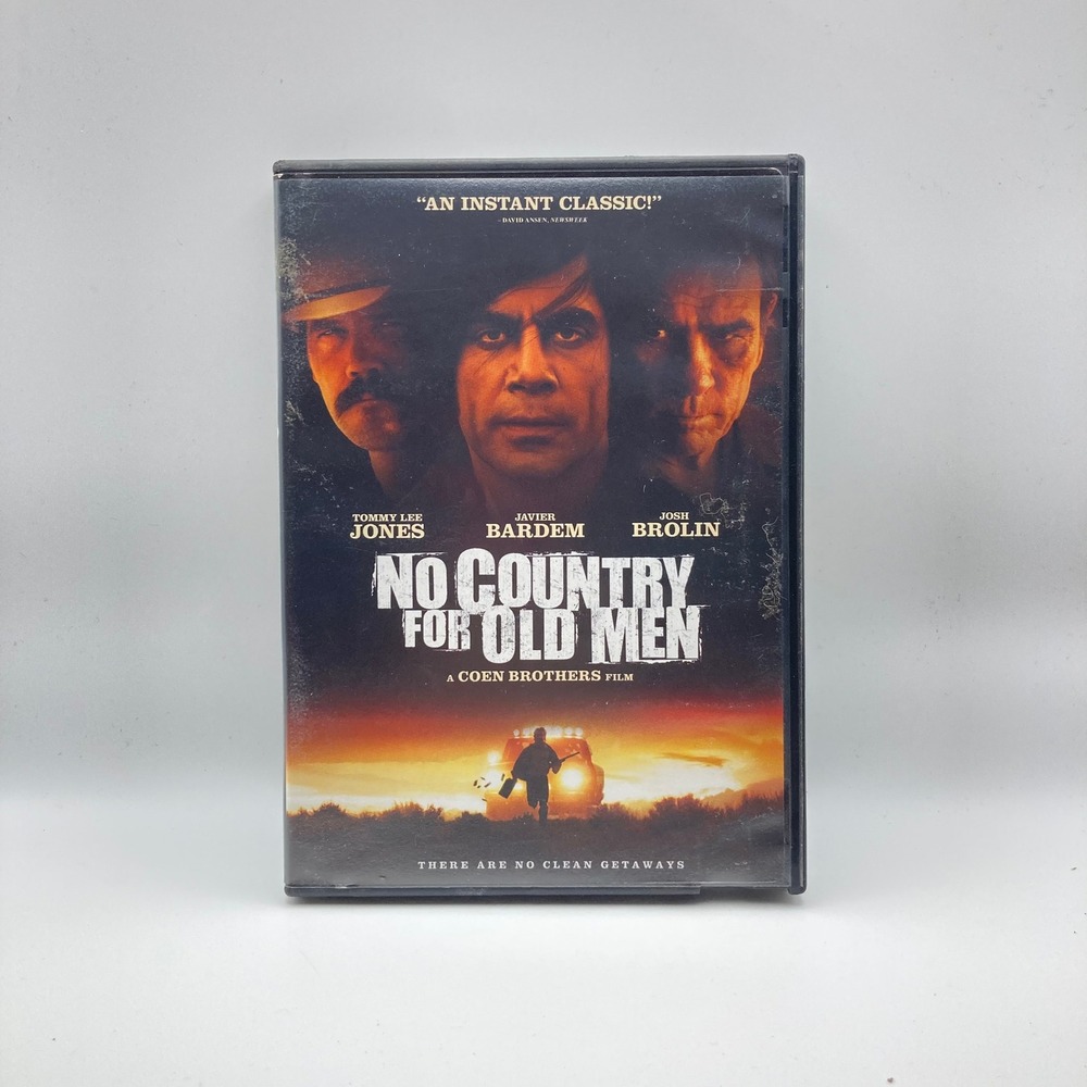 No‎ Country for Old Men DVD Coen Brothers TommyLeeJones JavierBardem JoshBrolin